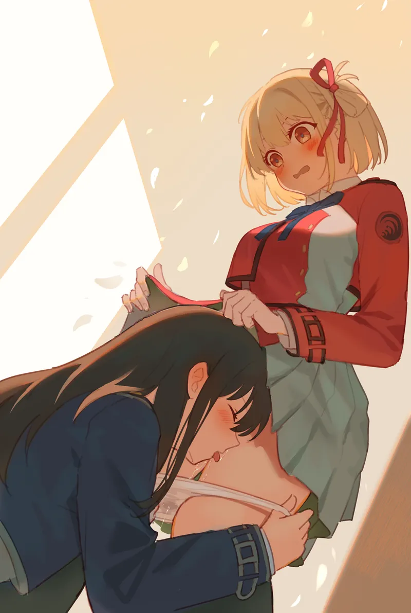 Thumbnail Indulging in Lycoris Recoil's Passion: Takina's Uncontainable Desires in Yuri