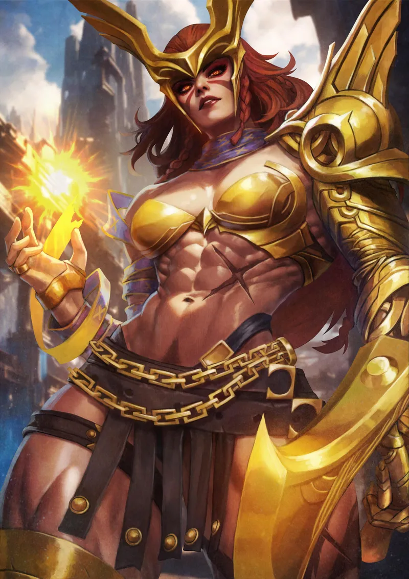 Thumbnail EroMestre's Art: 'Angela from Marvel Rivals' - Fit Drawing Girls