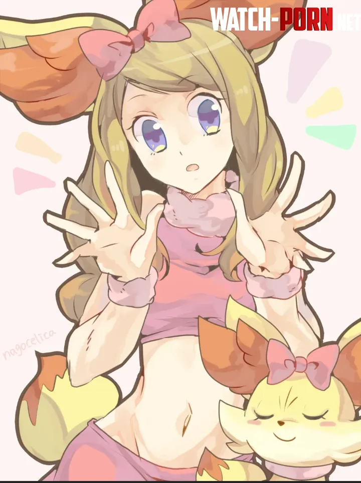 Fennekin Serena [Pokemon XY] by Asleep_Discount_2772