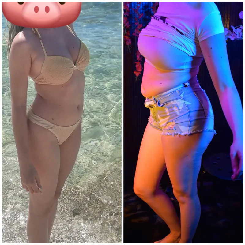 Thumbnail I’ve been a good piggy on vacation and I think it shows by fullbelly365