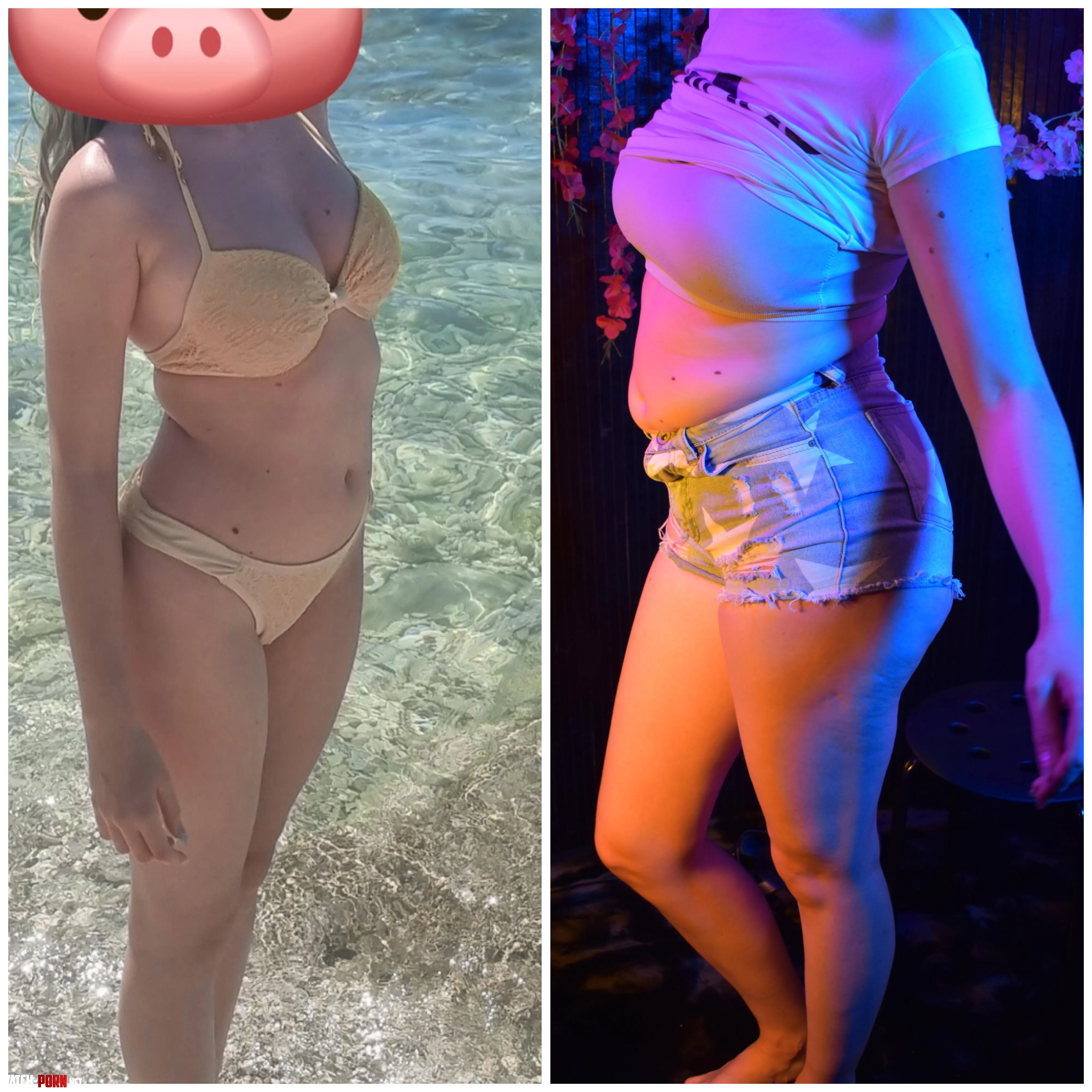 I’ve been a good piggy on vacation and I think it shows by fullbelly365