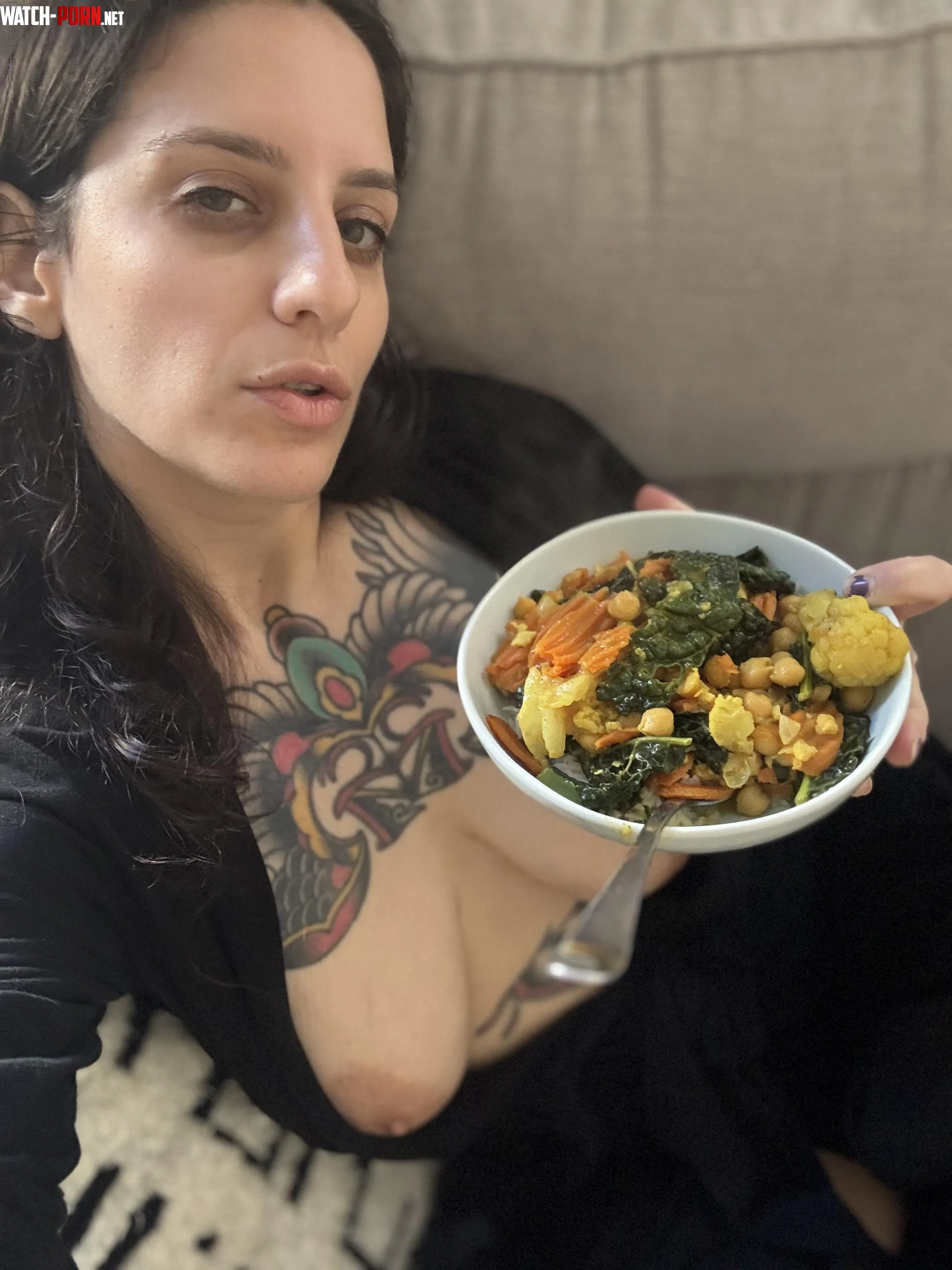 Bout to give you a food boner too by ellixraven