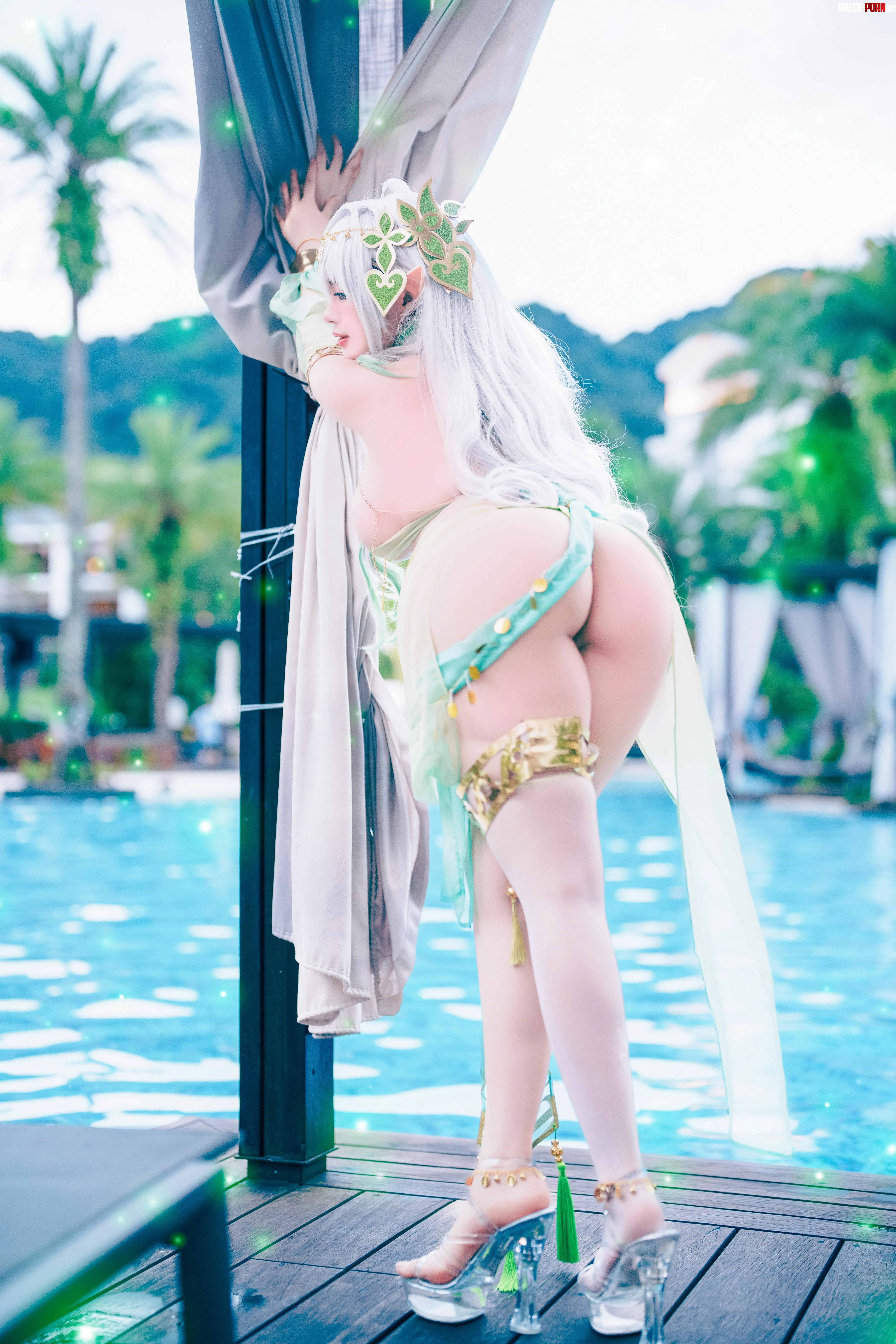 Nahida (Lesser Lord Kusanali) from Genshin Impact by MartinWild_07X