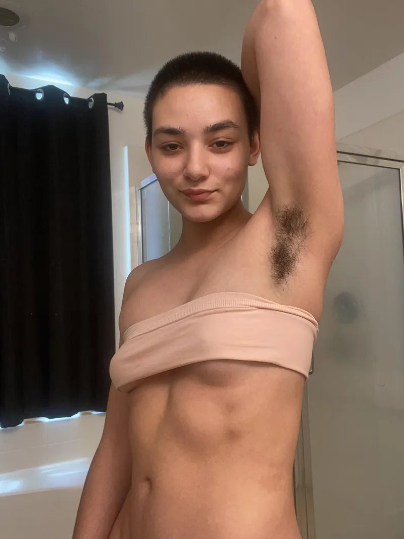Thumbnail Find Beauty in Being 'Pretty in Pink' - A Hairy Armpits Affair