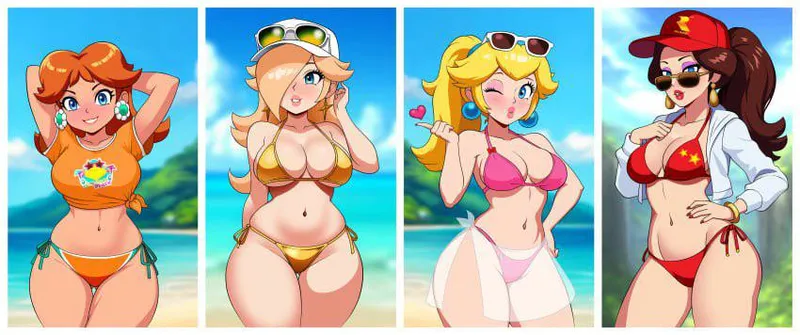 Thumbnail Choosing the Perfect Swimsuit - Exploring the Options with KrazyK1989 | swimsuithentai
