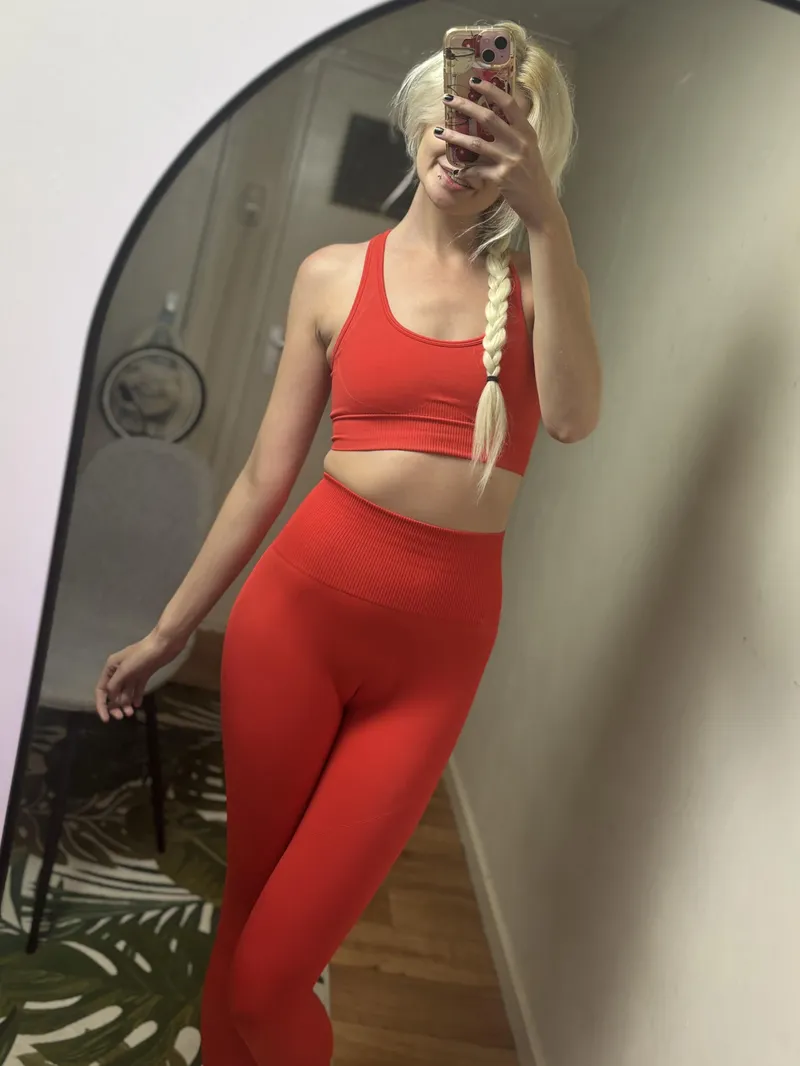 Thumbnail Feeling Playful: A Cute Cameltoe Moment