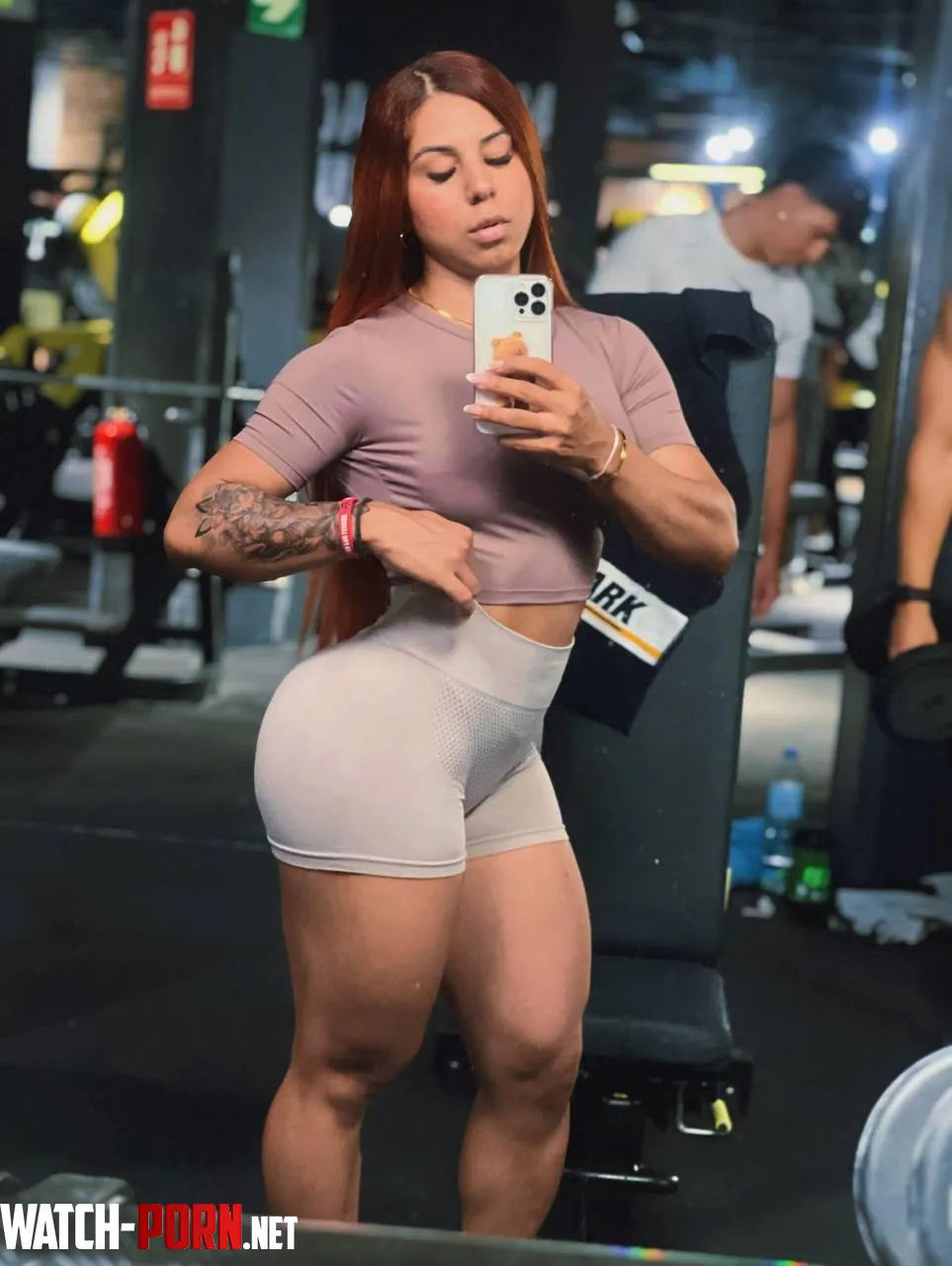 Working out with me is always fun by Real-Diver8010