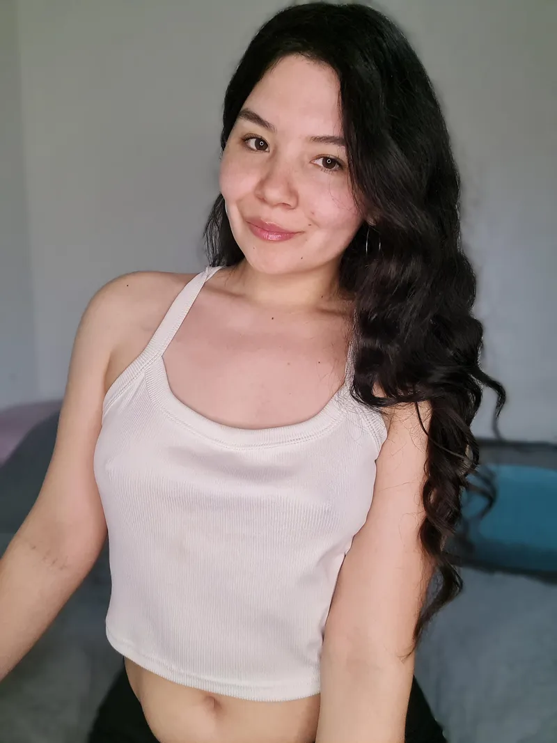 Thumbnail MiaaPetite's Casual Day Sans Bra - Who Doesn't Mind?