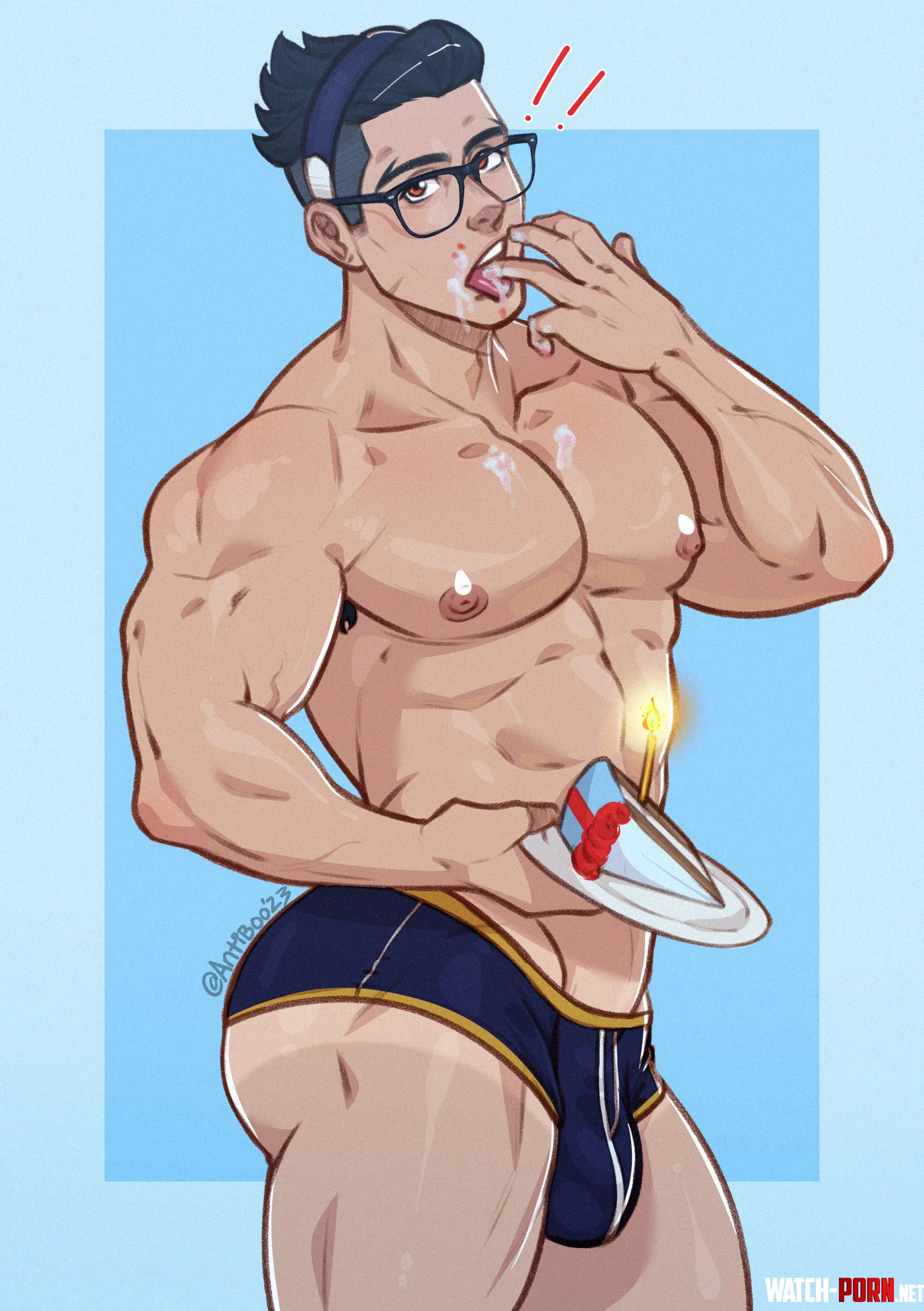 Tenya be eating that cake (AntiBooX) by EternalSnow05