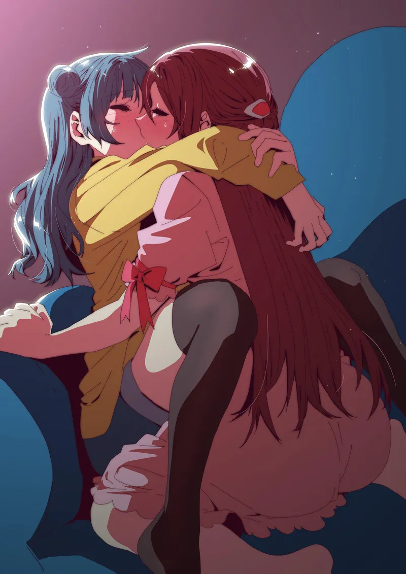 Thumbnail Experience a Kiss in Love Live! Sunshine!! - An Intimate Moment by herbert_a