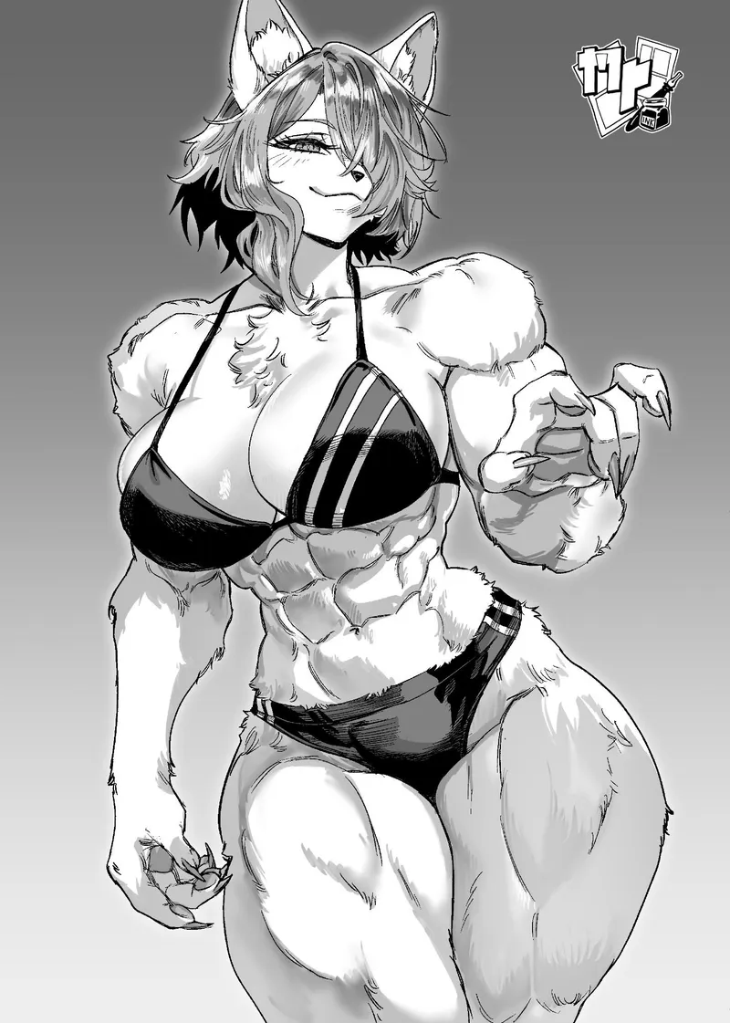 Thumbnail Fitdrawngirls Unleashed: Buff Cat Adventures [The Manga Professor]