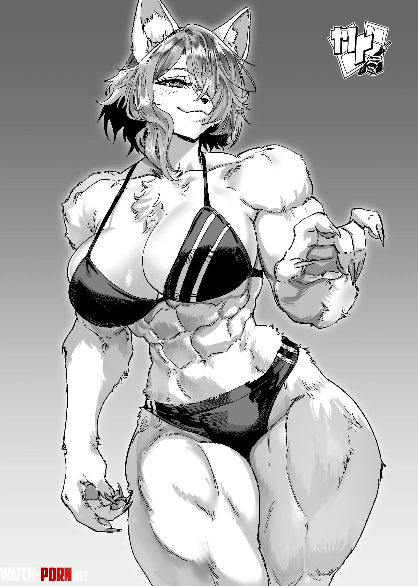 Buff Cat [The Manga Professor] by TheTMoneyMan