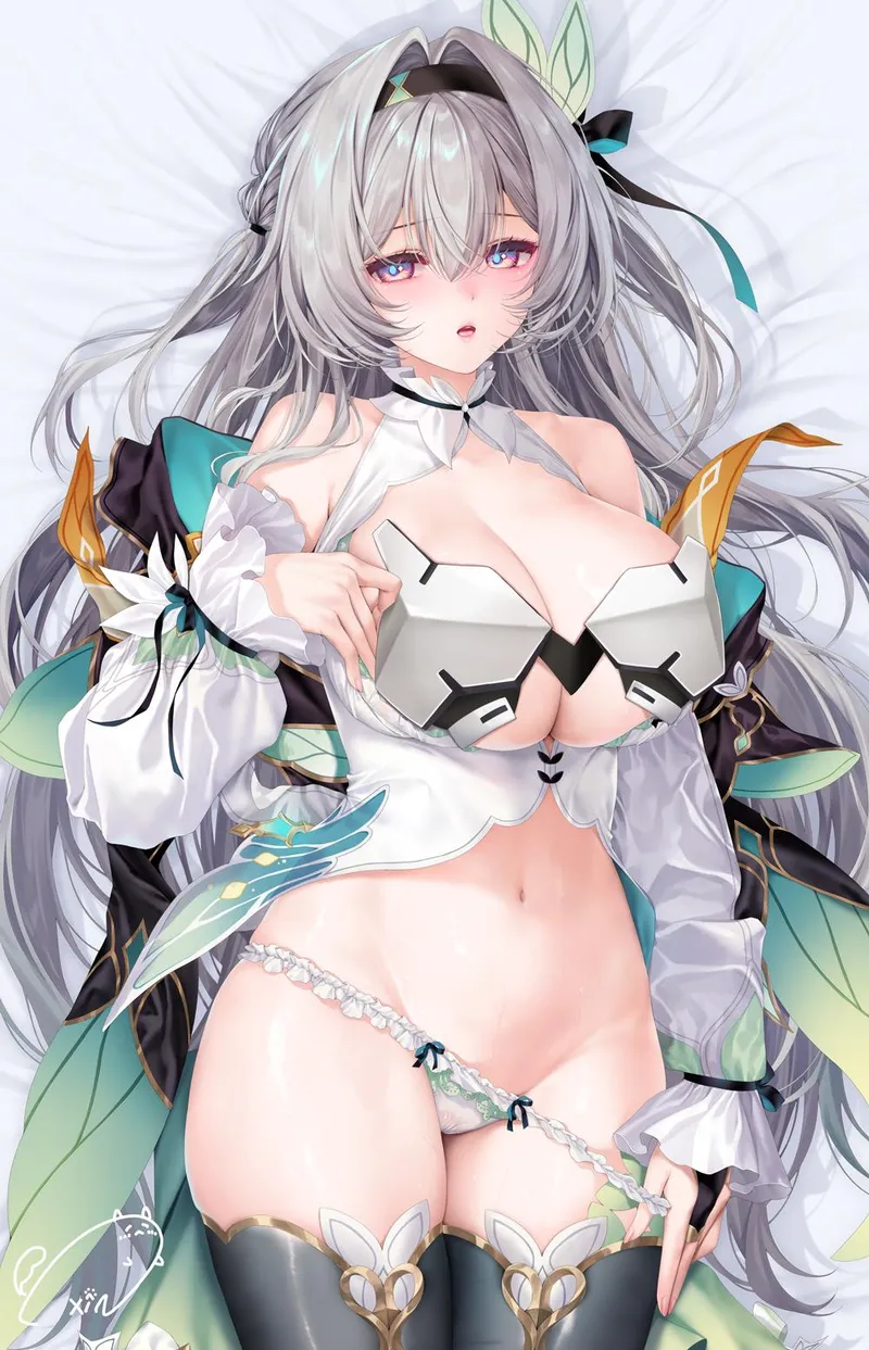 Thumbnail Firefly in White Pantsu by elegantloveglimmer (Xinとobiwan) - AnimeMidriff Category