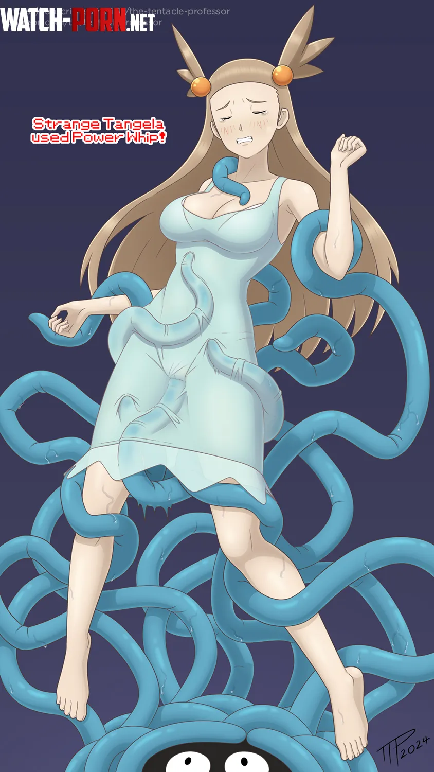 Jasmine x Tangela! (TheTentacleProfessor) [Pokémon] by EnigmusPrime