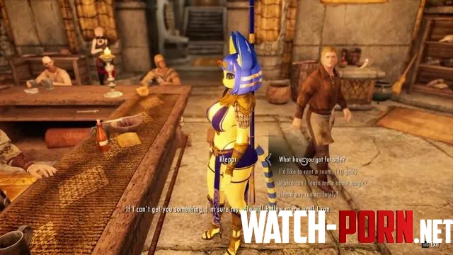 {Request} does anyone have the Ankha race mod for skyrim by Rude_Vermicelli_9570