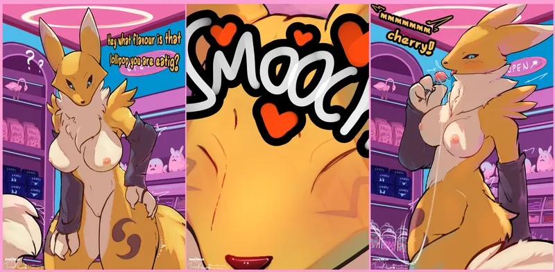 Thumbnail Sassy Fun in Yiff: Exploring 'She Stole My Lollipop!' Story