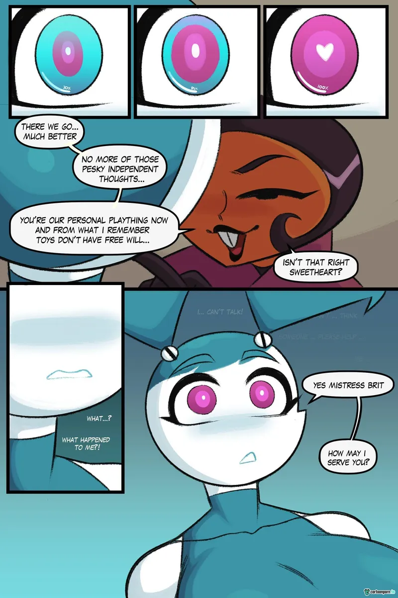 Thumbnail Zetaskully's Intriguing My Life As A Teenage Robot Comic: Hacked Part 28