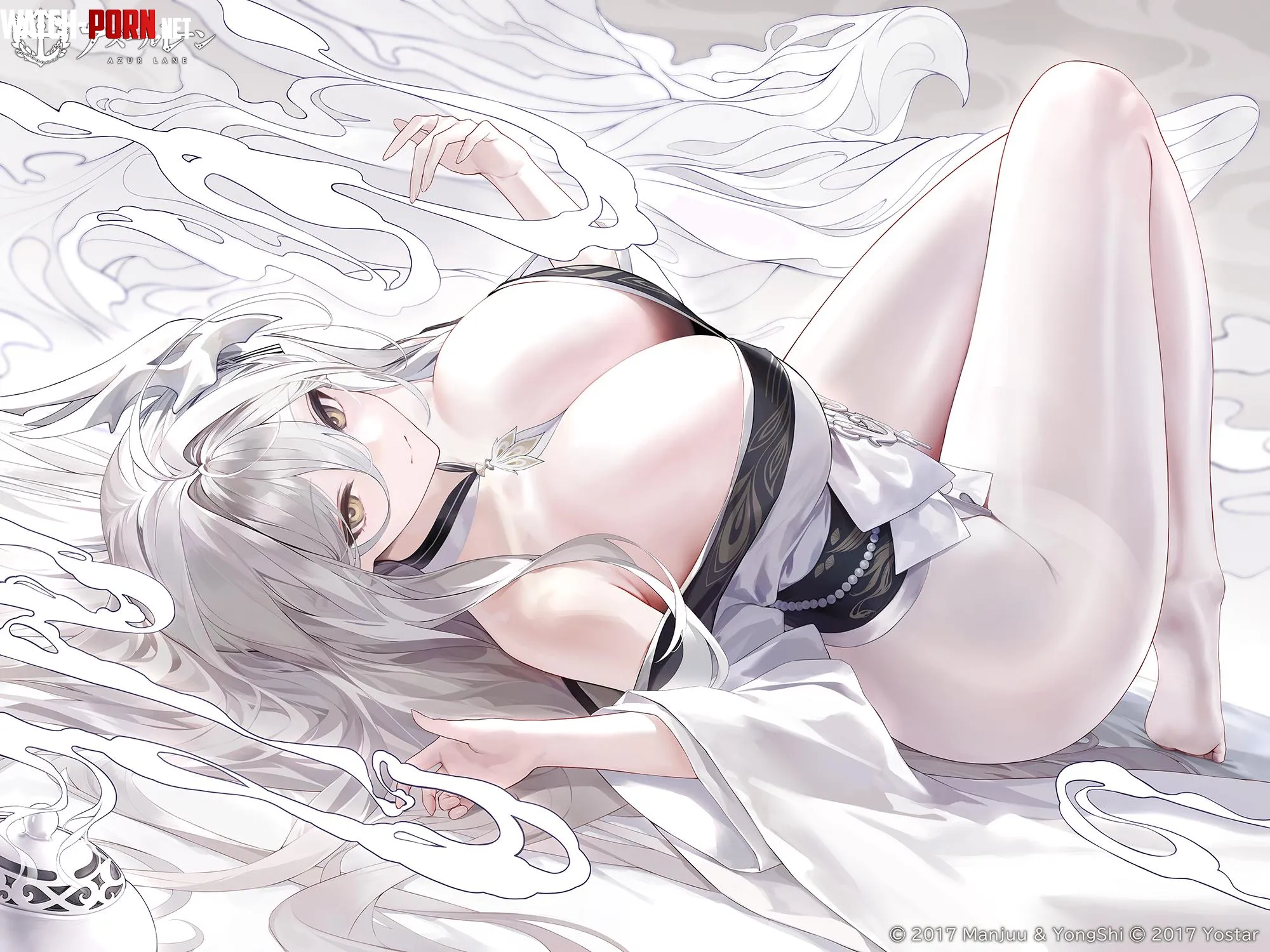 Hakuhou [Azur Lane] by kimimaruls
