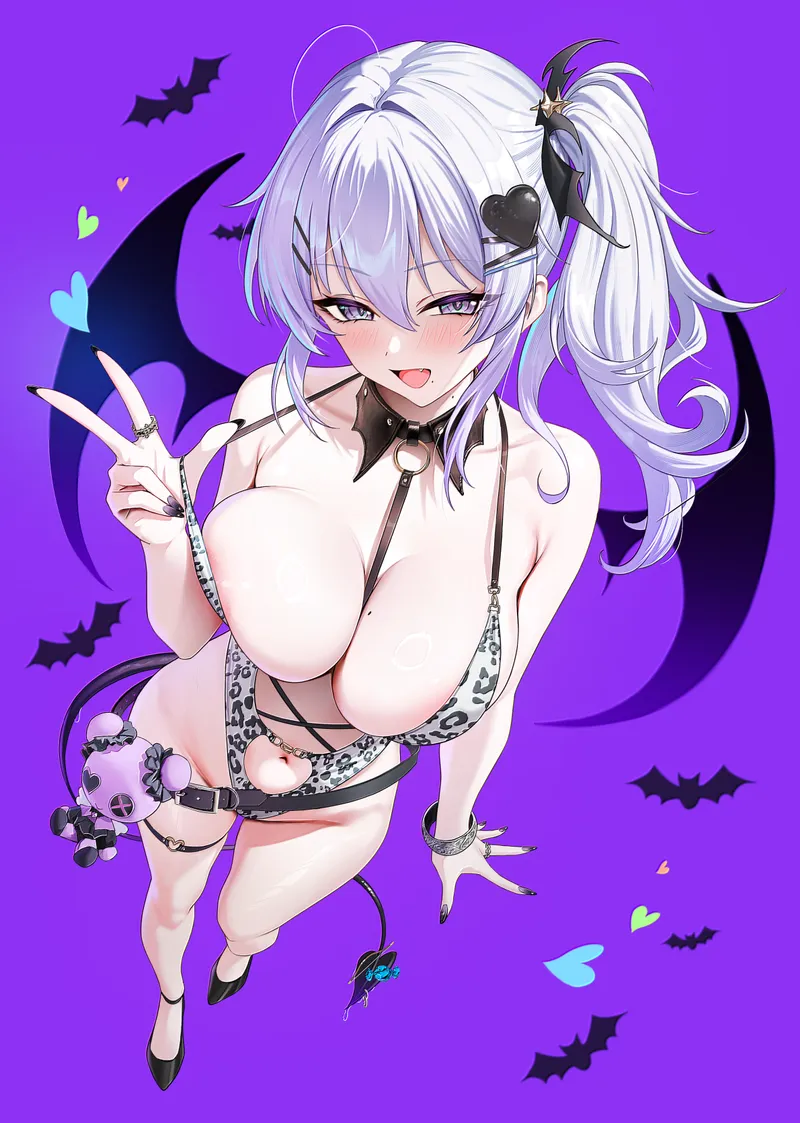 Thumbnail Succubus Original Art by xSaviour_N in the BigAnimeTiddies Category