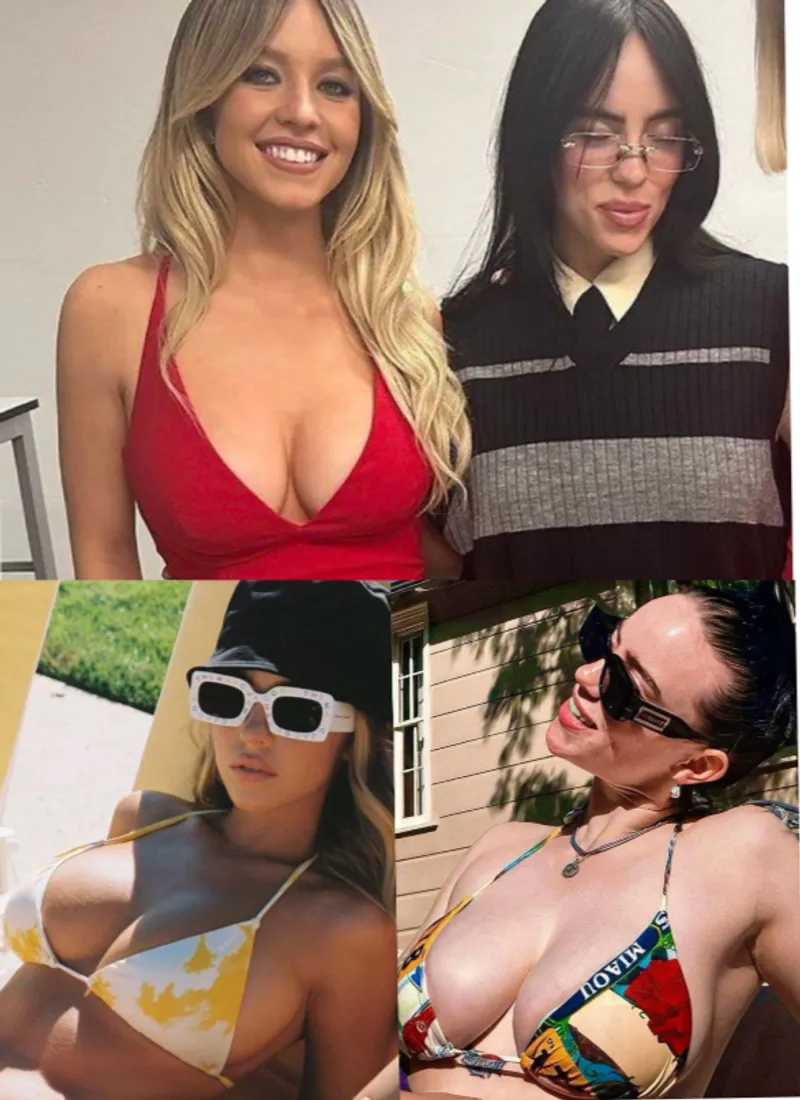 Thumbnail Sydney Sweeney and Billie: A Glimpse by Br_noise in CelebsGW