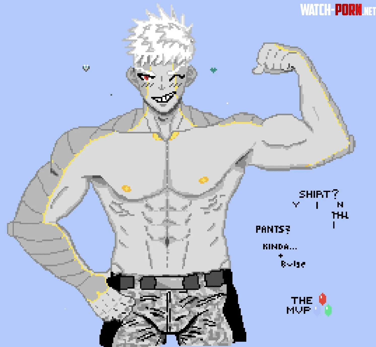 (OC) Lanz from Xenoblade 3. (Pixel art on wplace) by D3_D0x