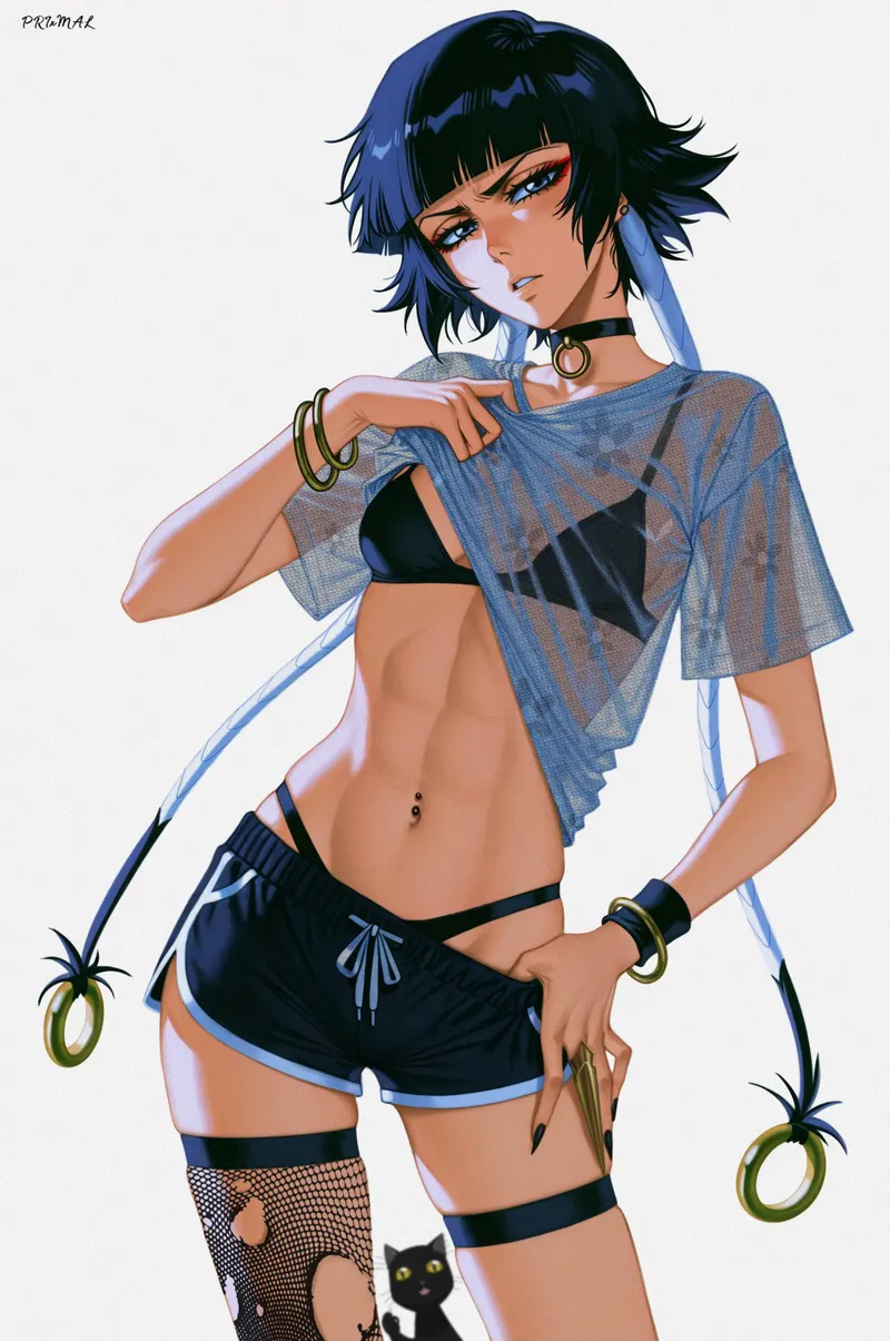 Thumbnail PriXmal Presents Sexy Soi Fon in Bleach Hentai Masterpiece