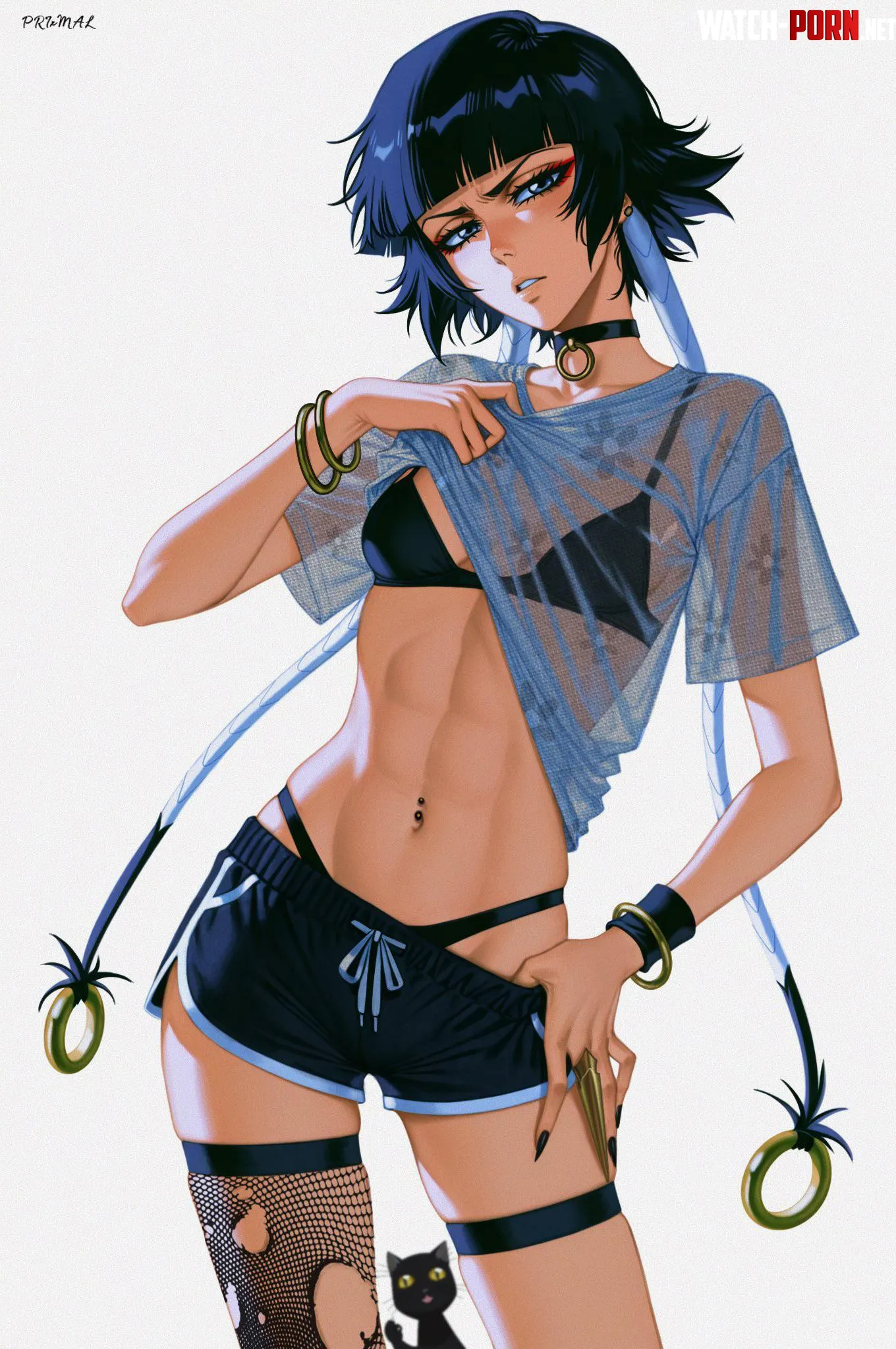 Sexy Soi Fon (PRIxMAL) by Silent_Steak_9540