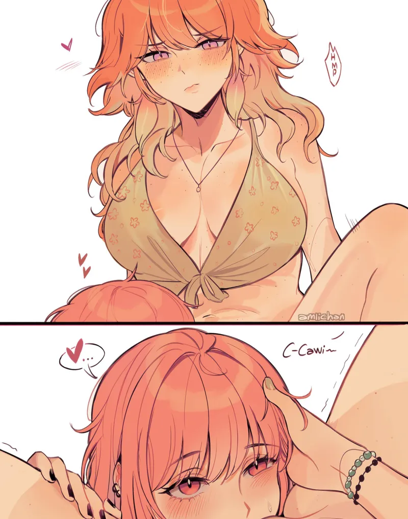 Thumbnail Two Sides of the Coin Story from HentaiDepartment | Yuri