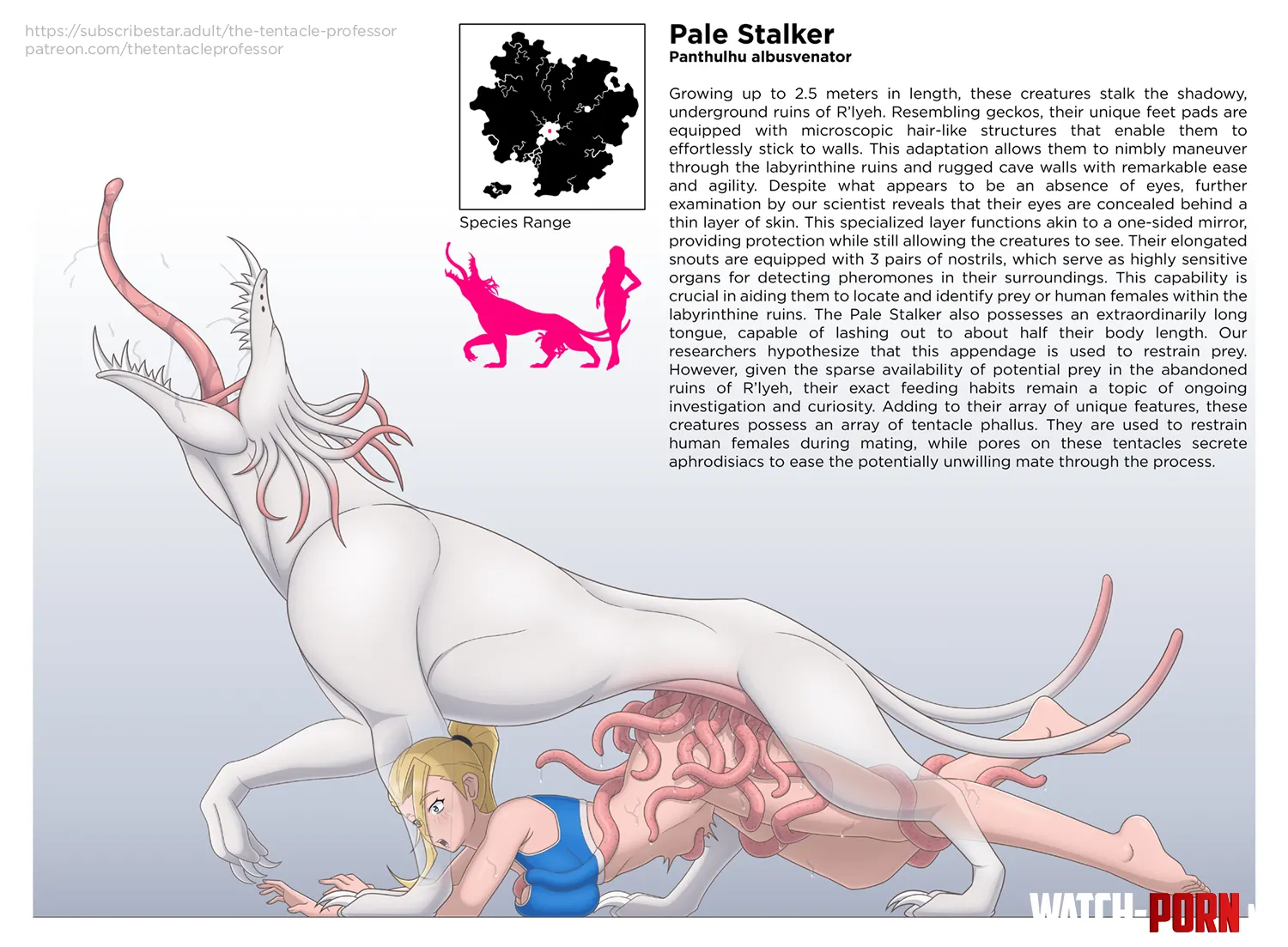 Elizabeth & new specimen! (TheTentacleProfessor) by EnigmusPrime