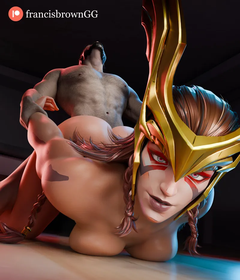 Thumbnail Sensual Encounter: Angela with Cap in Marvel Rivals