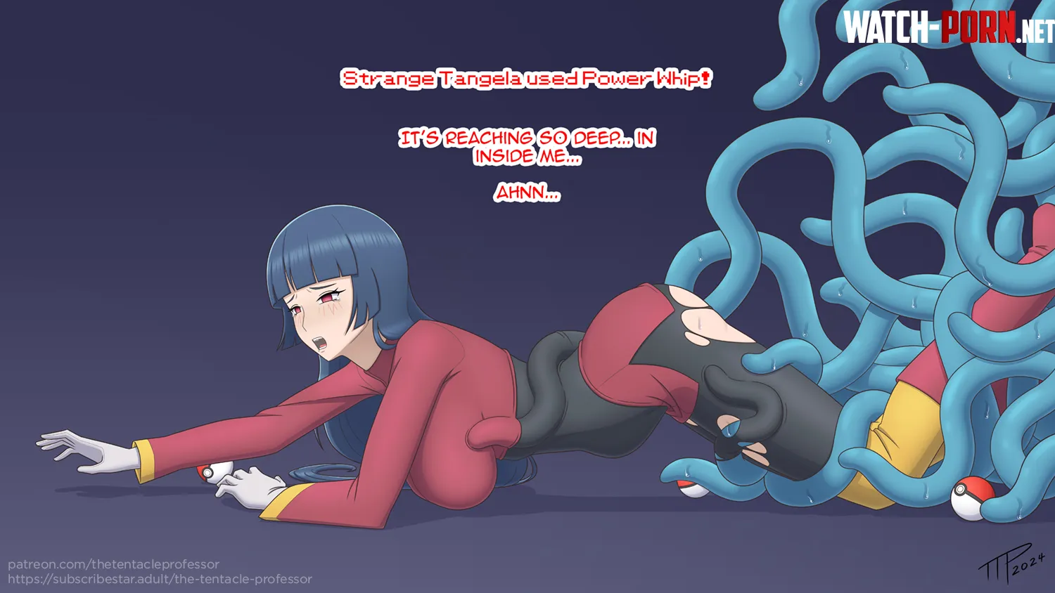 Sabrina x Tangela (TheTentacleProfessor) [Pokémon] by EnigmusPrime