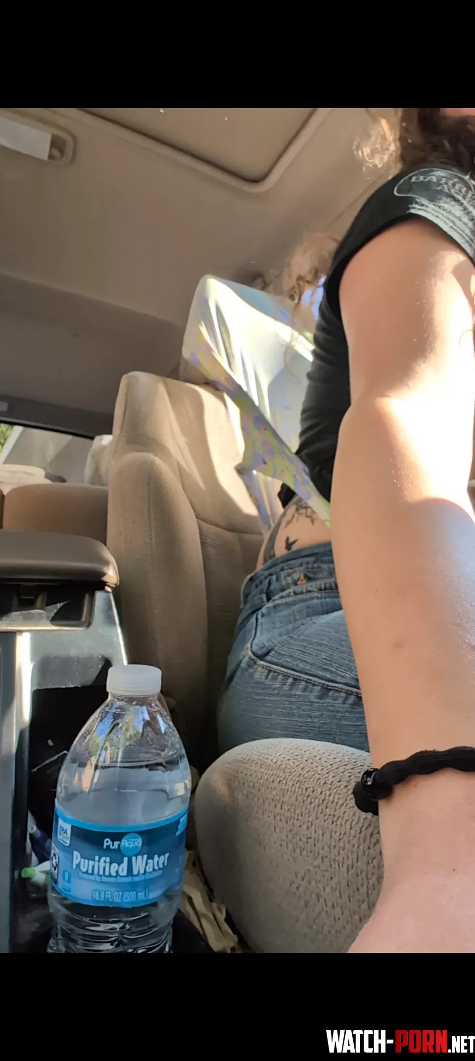 Car wedgie by renridinghood