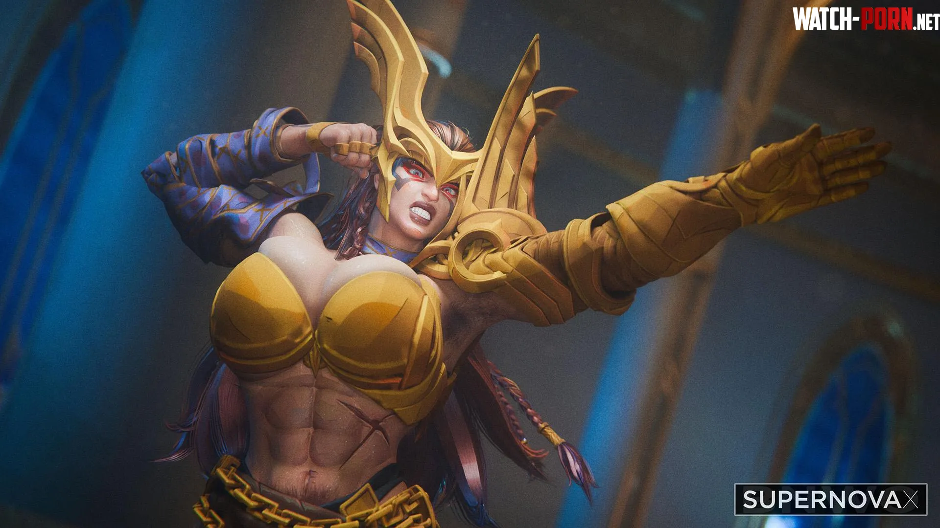 Angela - Asgardian Mommy (SuperNovax) [Marvel Rivals] by EroMestre