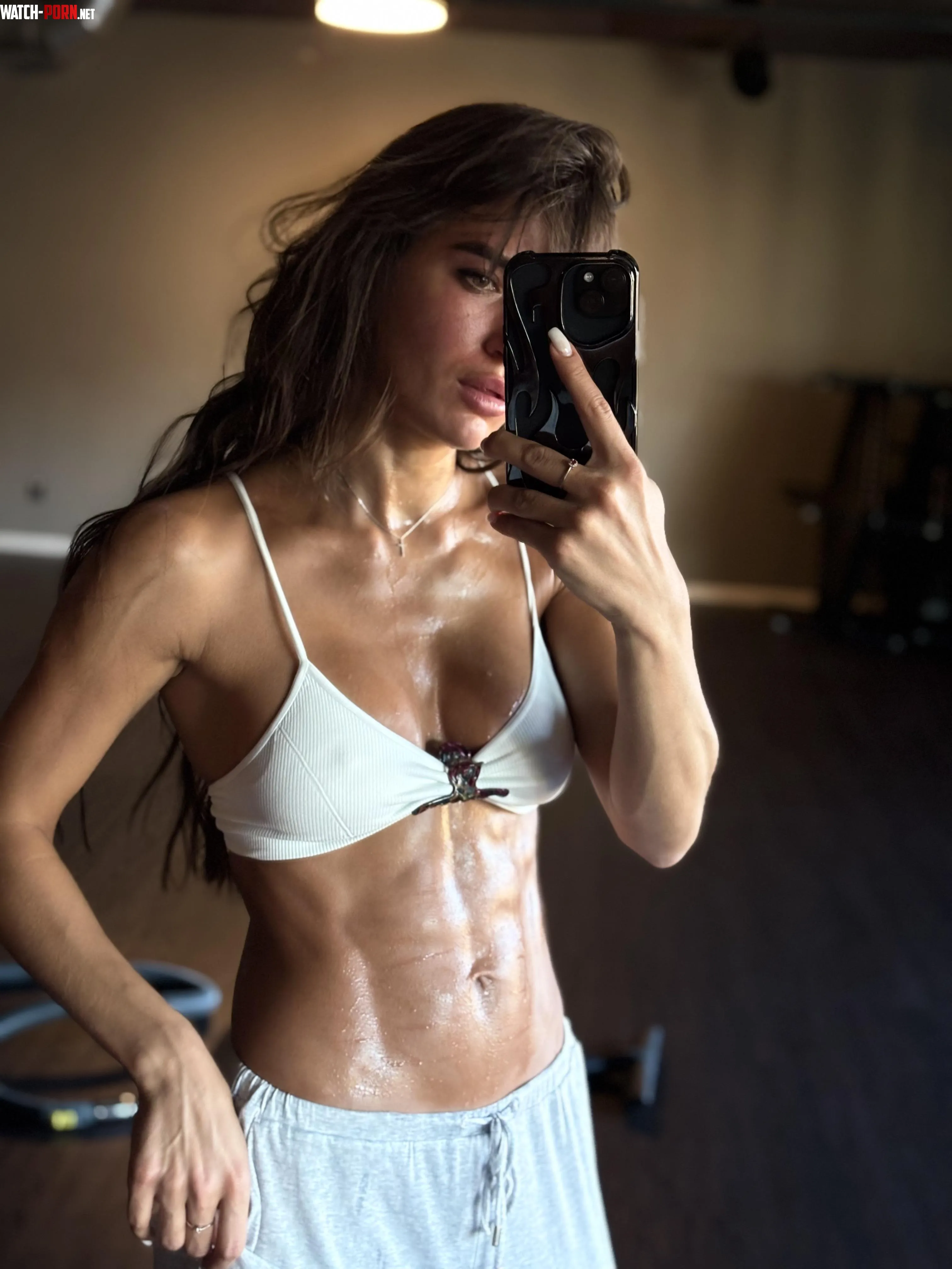 I’m just covered in sweat after this workout by YourGirlEmmaa