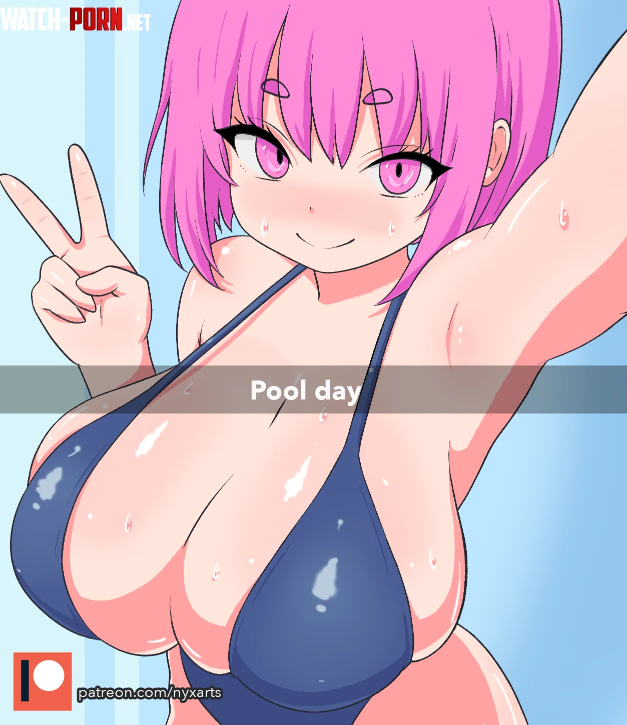Pool day~ [Art by me] by arts_nyx