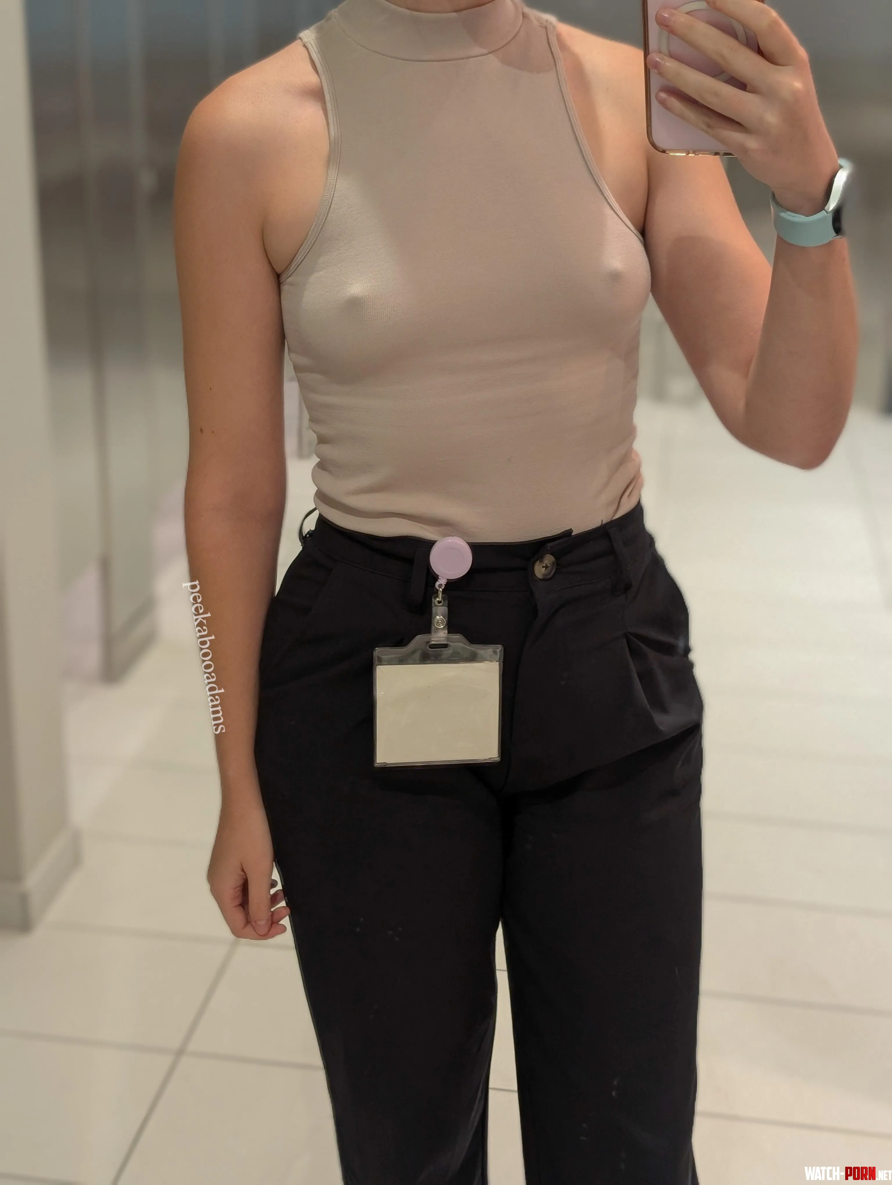 I feel like I'm going to get called into HR's office soon by peekabooadams