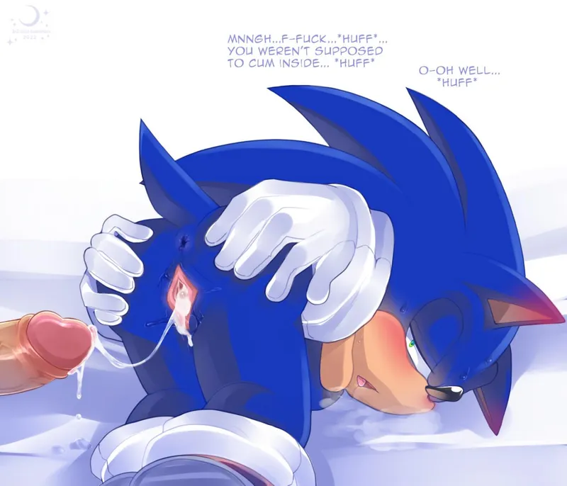 Thumbnail BlueSeamoon's Revelation: Filling Sonic's 'Pussy' with FtM Sonic
