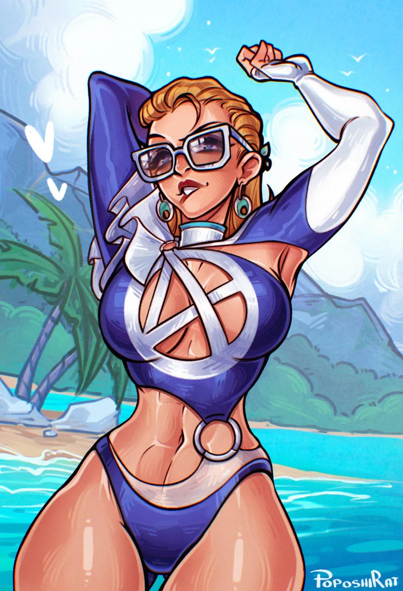 Thumbnail Swimsuit Seduction: Sue's Appeal in Marvel Rivals