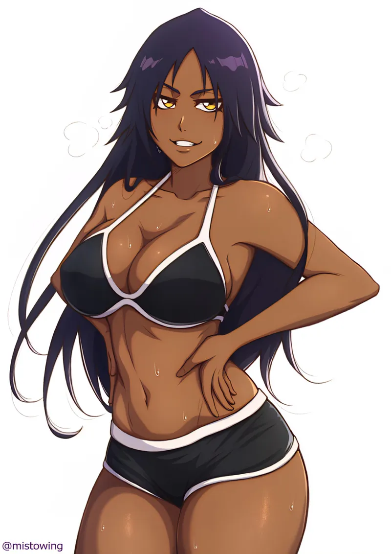 Thumbnail Trebuchet_Mayhem's Portrait: Admire the Sexy Yoruichi - A Bleach_Hentai Sensation