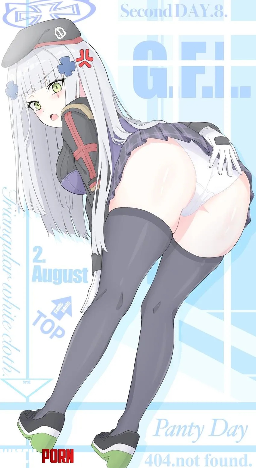 Hk416's white panties by Somanycookies1
