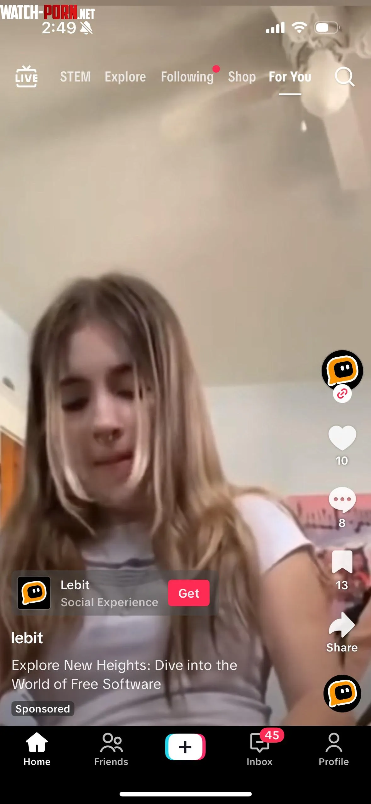 Got this insane ad on tiktok, is there sauce? (Implied she’s rubbing it) by sadstarship