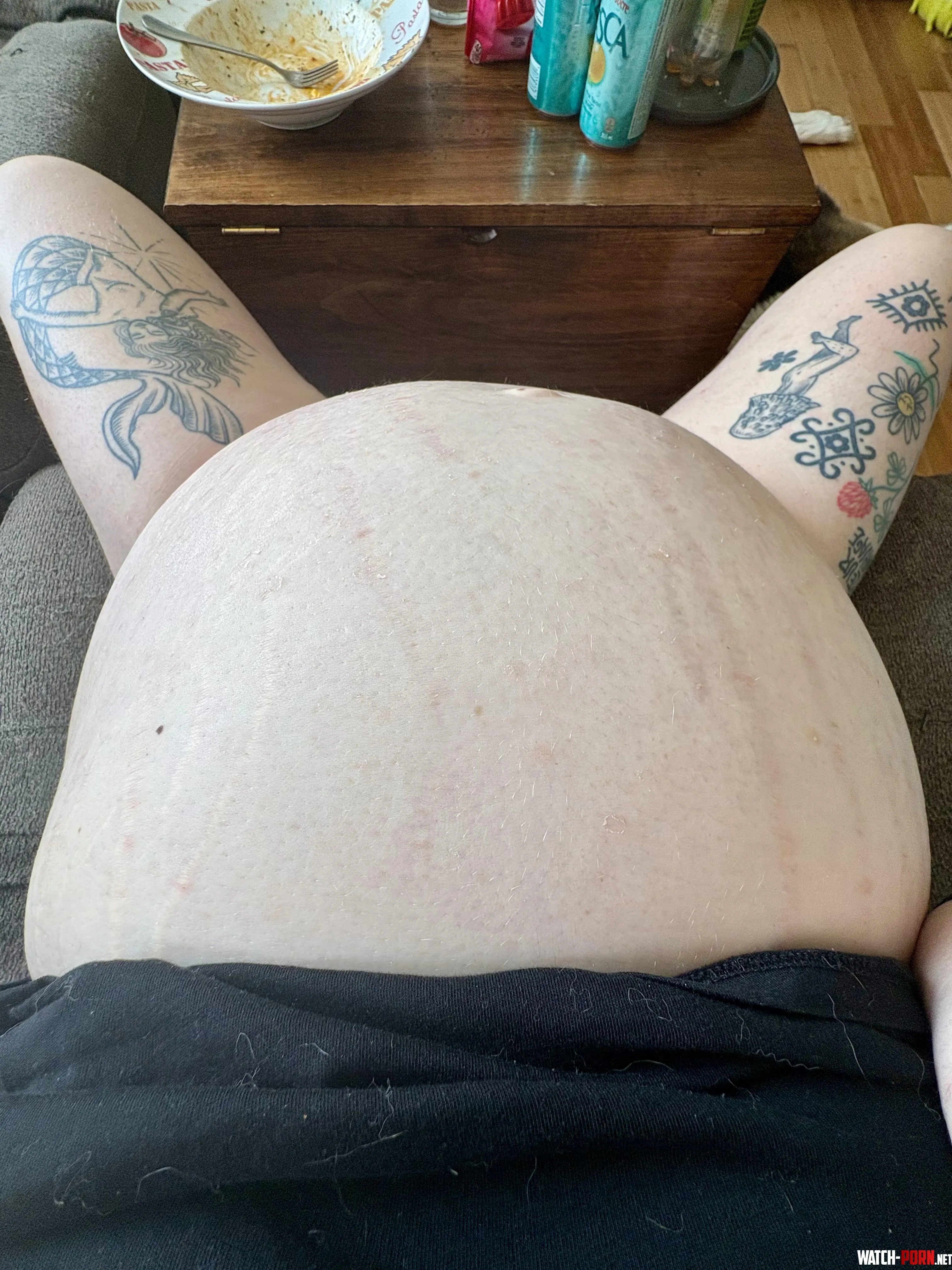 So stuffed my belly looks distended 🥵 by Existing-Elephant977