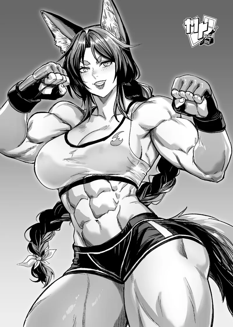 Thumbnail Fighting Fox in The Manga Professor: A Creative Illustration