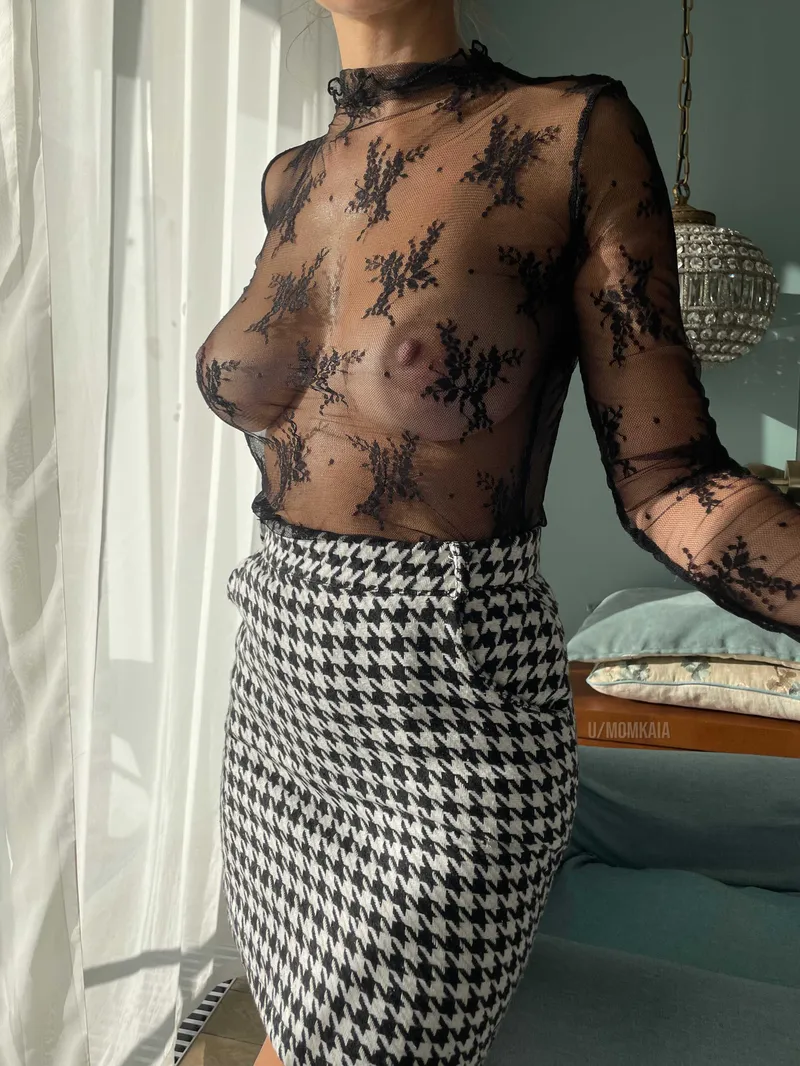 Thumbnail New Additions to the Wardrobe: Sheer Blouse Edition by MomKaia