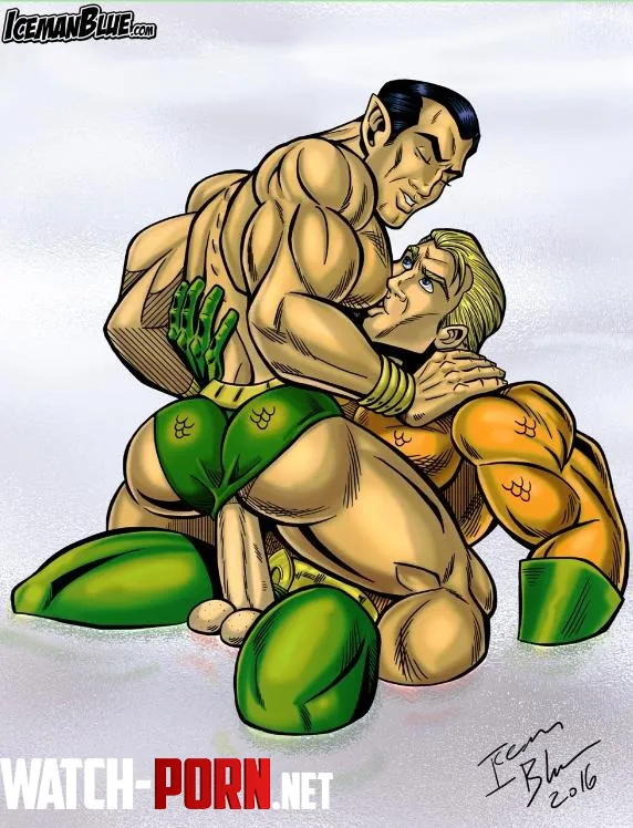 Aquaman x Namor (IcemanBlue) by EternalSnow05