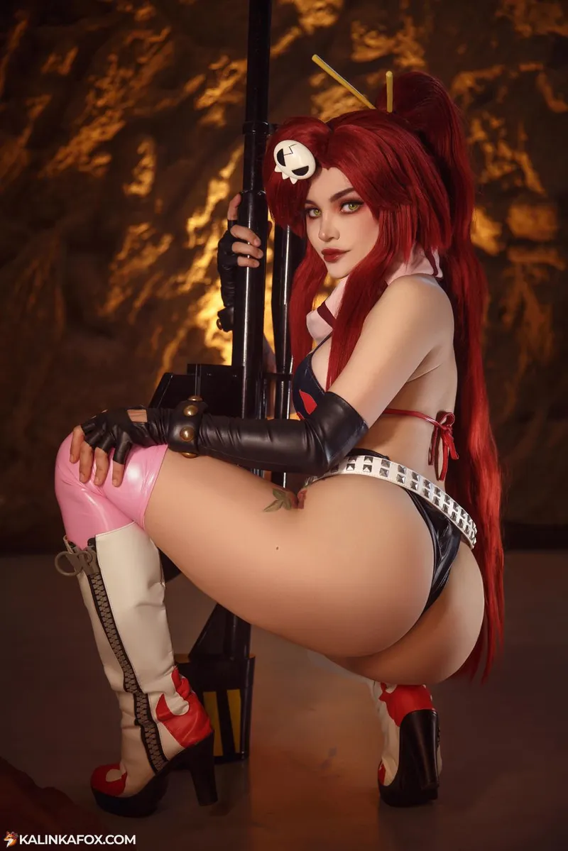 Thumbnail CosplayLewd: KalinkaFox Portrays Yoko from Gurren Lagann - Kalinkafox