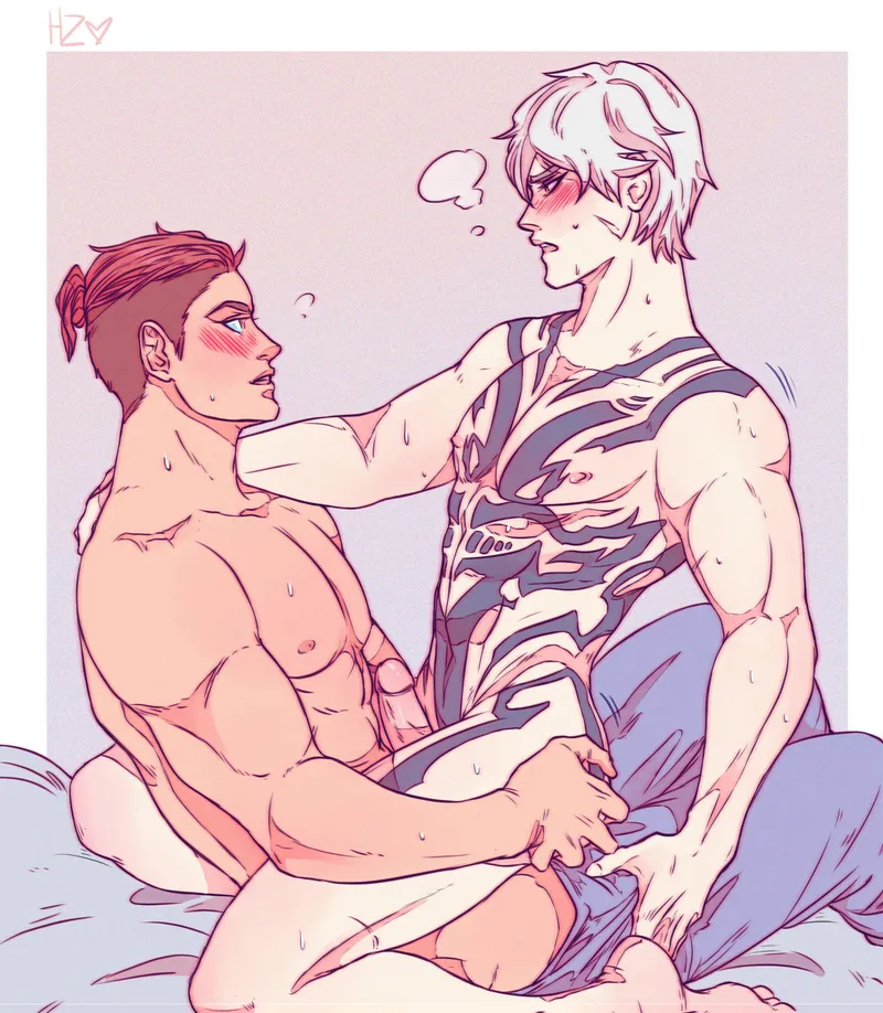 Thumbnail Shen and Zed Intimate Encounter by EternalSnow05 | Rule34LoL