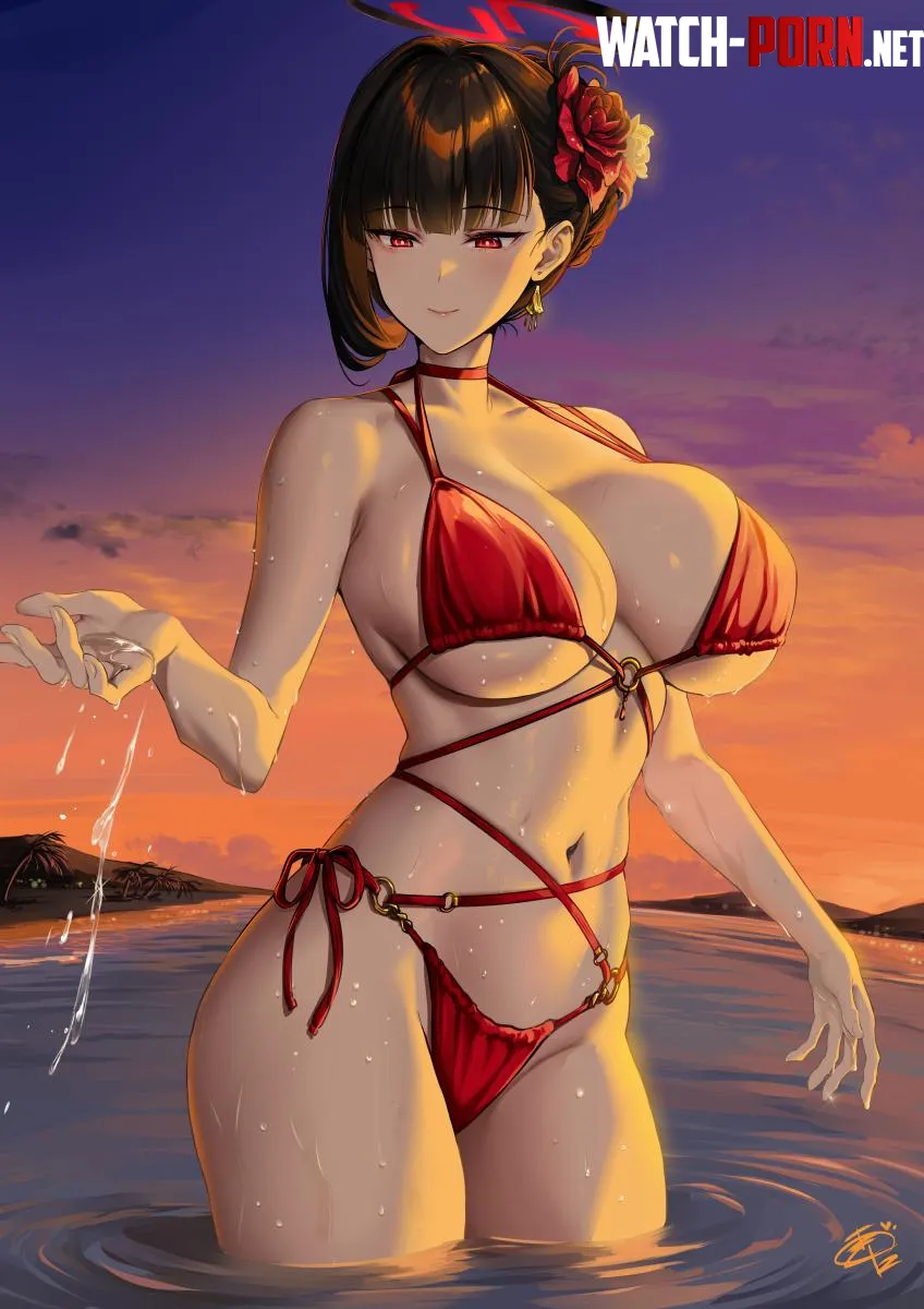 Rio. (okitakung) [blue archive] by HentaiAddict1988