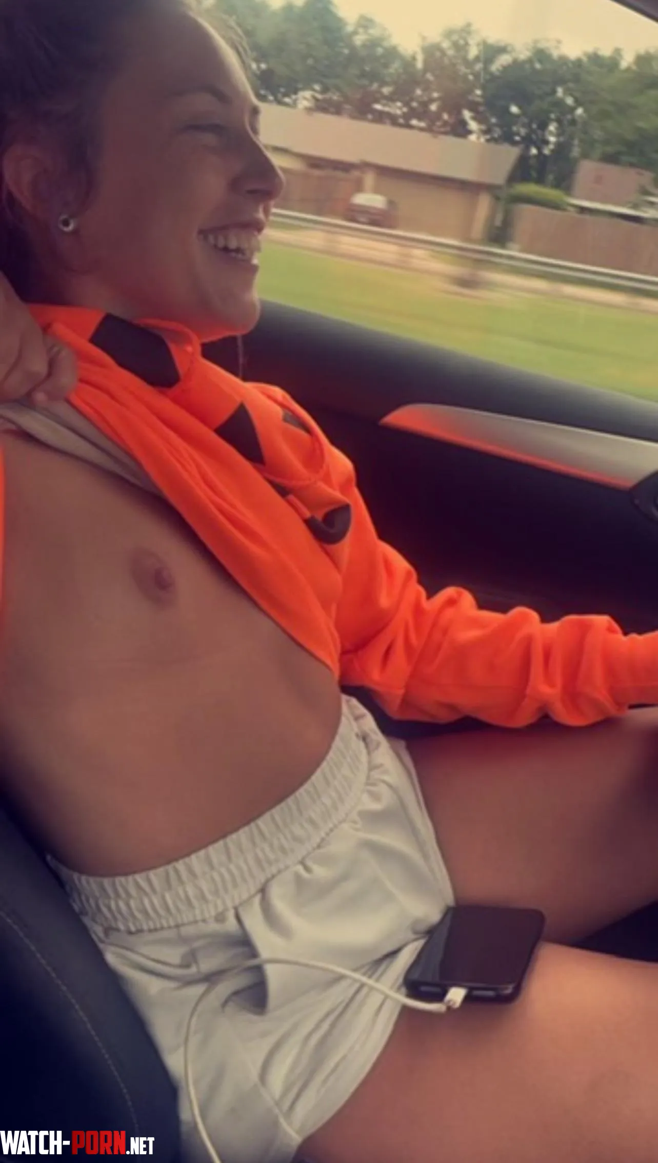 No bra or seatbelt required with these by Myrandaaa69