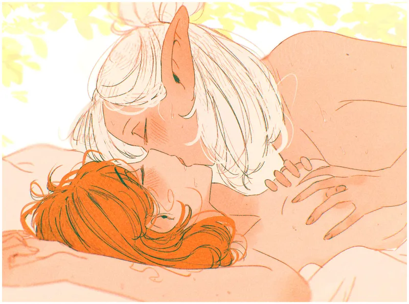 Thumbnail Witnessing Love with Elves by HentaiDepartment